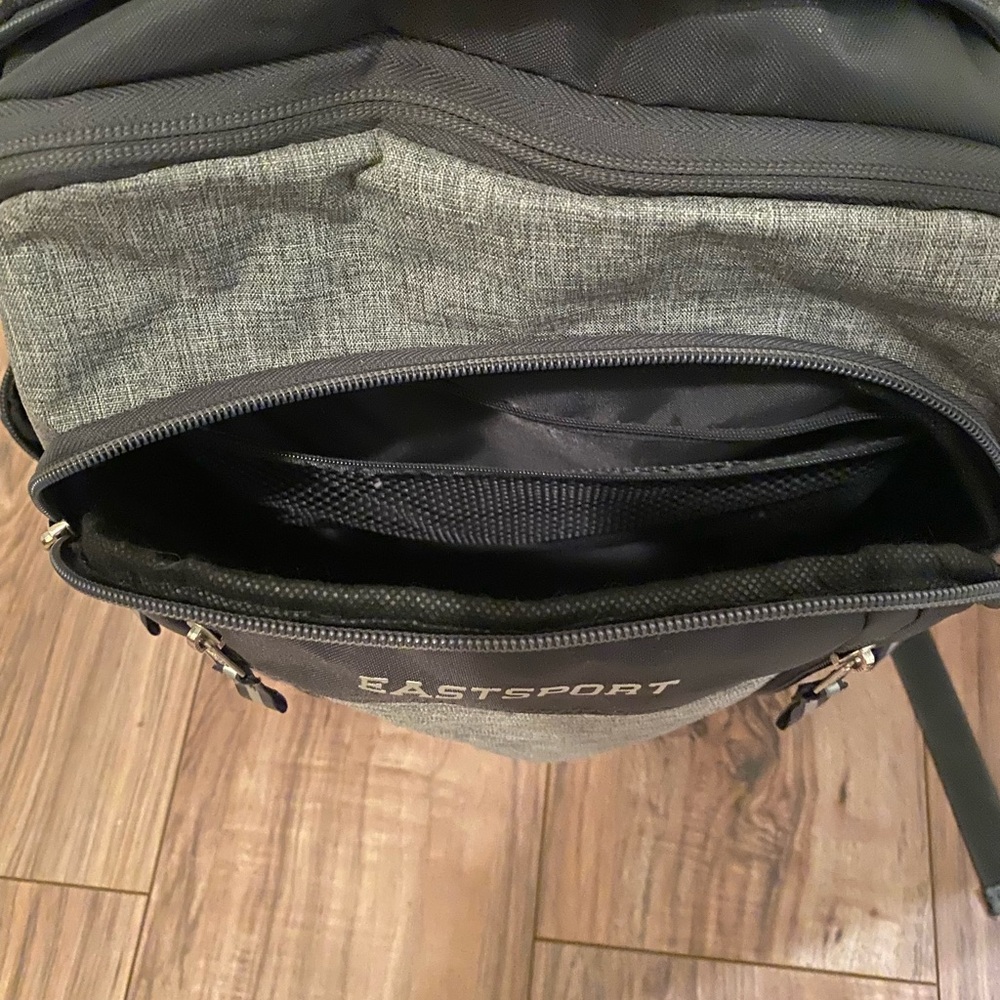 Gray Eastsport Button Up Backpack For Men - image 4